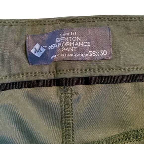 Member’s Mark Men’s Benton Slim Fit Performance Golf Pant Size 38 X 30 NWT - Picture 8 of 9